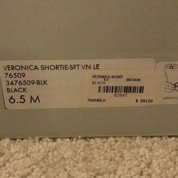 Frye Boots- Veronica Short in Black - Picture 6 of 6